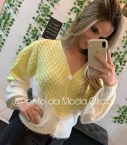 Blusa tricô