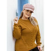 Blusa Tricot Bolinhas - Giuliana Marques Tricot - Tam GG