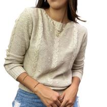 Blusa Tricot Donna Maria Nude