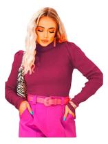 Blusa Tricot Feminina Bufante Cacharrel Blusa Tricot Feminina Bufante Cacharrel