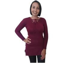Blusa Tricot Feminina Outono Inverno M