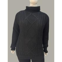 Blusa Tricot Feminina Plus Size Lançamento Elegante Tricô