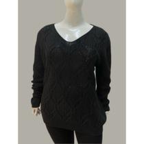Blusa Tricot Feminina Plus Size Lançamento Tricô Elegante EXXG G4