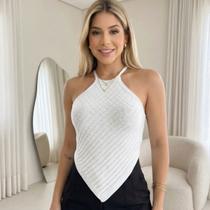 Blusa Tricot Frente Única Vazada Feminino Manga Longa Inverno Casual Elegante Moda Tricô Malha Quentinha Blusa Tricot Frente Única Vazada Feminino Manga Longa Inverno Casual Elegante Moda Tricô Malha Quentinha
