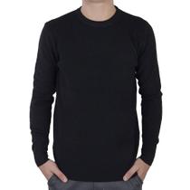 Blusa Tricot Masculina Broken Rules Sueter Preta - 590214