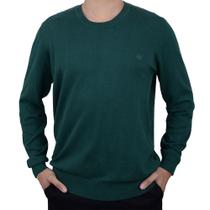 Blusa Tricot Masculina Ogochi Sueter Slim Verde - 0055