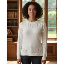 Blusa Tricot Modal Feminina Giuliana Marques