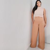 Blusa Tricot Modal Regata Gola Média