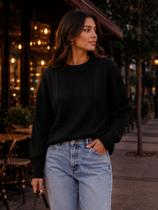 Blusa Tricot Mousse 651240 Blusa Tricot Mousse 651240