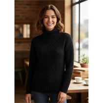 Blusa Tricot Mousse Feminina Giuliana Marques Blusa Tricot Mousse Feminina Giuliana Marques