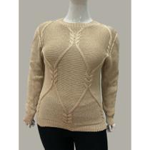 Blusa Tricot Outono Inverno Feminina Lançamento Tricô Plus Size Blusa Tricot Outono Inverno Feminina Lançamento Tricô Plus Size