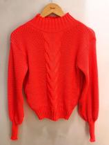 Blusa Tricot trança Blusa Tricot trança
