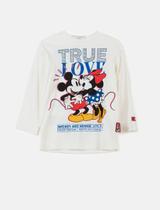 Blusa True Love Mickey e Minnie ANIMÊ