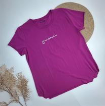 Blusa/Tshirt Feminina Manga Curta Frases- Michele Collection Ref. 35167