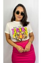 Blusa Tshirt Tigers - Off White