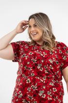 Blusa Túnica De Malha Fria Feminina