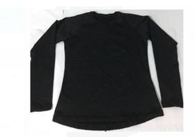 Blusa ultra fem gola preto tam. g