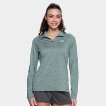 Blusa Under Armour Tech Zip Feminina Blusa Under Armour Tech Zip Feminina