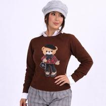Blusa Ursinho Modal