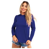 Blusa Uv 50 Feminina proteção solar tecido térmico Sol Praia