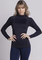 Blusa Vekyo Feminina Manga Longa Proteção UV Segunda Pele Térmica