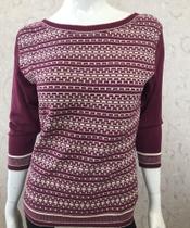 Blusa Vera vinho G