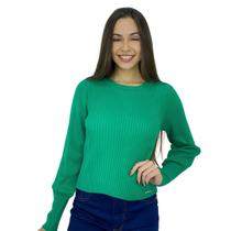blusa de lã verde bandeira