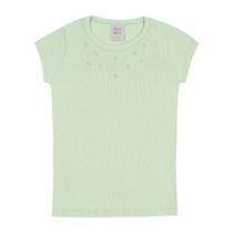 Blusa Verde Infantil Pulla Bulla Menina - 53403-1262 Blusa Verde Infantil Pulla Bulla Menina - 53403-1262