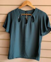 Blusa verde pérola m