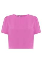 Blusa Visco Basics Cropped Feminina Viscose Blusa Visco Basics Cropped Feminina Viscose