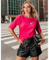 Blusa viscolino Pink - agoraemeubela