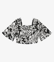 Blusa Viscose Khyara Acetinada Feminina Endless Preto
