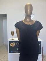 Blusa Viscose Preta - Veste 38/40