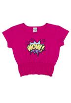 Blusa Wow Cotton Rosa Have Fun Blusa Wow Cotton Rosa Have Fun