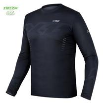 Blusa x11 sunprotec eclipse preto 3t-g