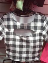 Blusa xadrez