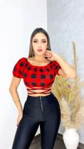 Blusa xadrez
