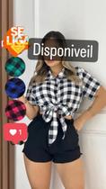 Blusa xadrez