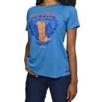 Blusa Zoe Western Country Feminina Com Strass