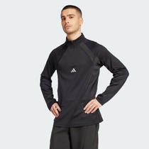 Blusão Adidas Ziper 1/4 Tech Preta Blusão Adidas Ziper 1/4 Tech Preta