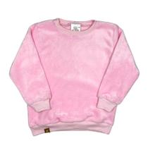 Blusão Básico Fleece Liso Inverno Quentinho Infantil Juvenil