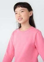 Blusão Básico Infantil Unissex Em Moletom Peluciado Tam 1 A 16 - Hering Kids