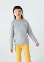 Blusão Básico Infantil Unissex Em Moletom Peluciado Tam 1 A 16 - Hering Kids