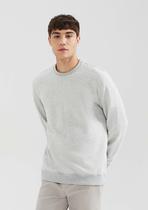 Blusão Básico Masculino Comfort Em Moletom Peluciado