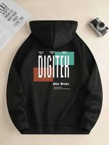 Blusão Blusa Moletom Masculino streetwear Digitek Estampado com qualidade