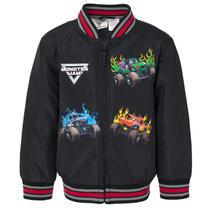 Blusão Bomber Monster Jam Grave Digger e El Toro Loco - Infantil 2 anos Blusão Bomber Monster Jam Grave Digger e El Toro Loco - Infantil 2 anos