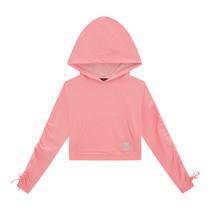 Blusão Boxy Moletom Rosa