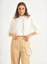 Blusao canelado comfort fit colcci Blusao canelado comfort fit colcci