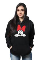 Blusão Casaco Feminino Minnie Desenho Infantil