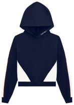 Blusão com capuz feminino juvenil lunender inverno - tamanho 12, 14 e 16 -